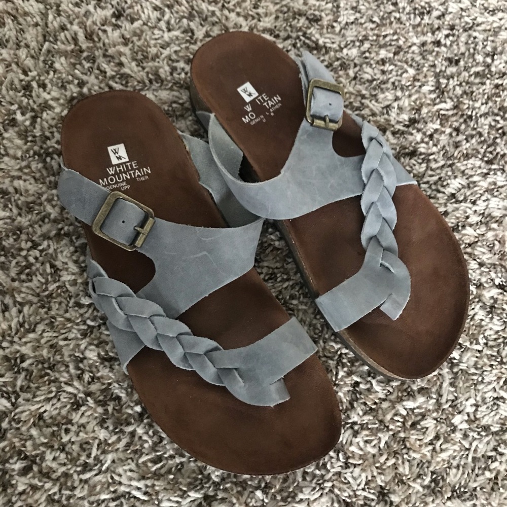 White Mountain Gray Crawford Sandal